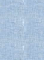 Tropical Blue Pure Linen Jacket - StudioSuits