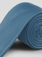 Turkish Blue Satin Tie - StudioSuits