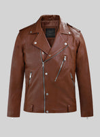 Untamed Biker Leather Jacket - StudioSuits