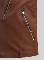 Untamed Biker Leather Jacket - StudioSuits