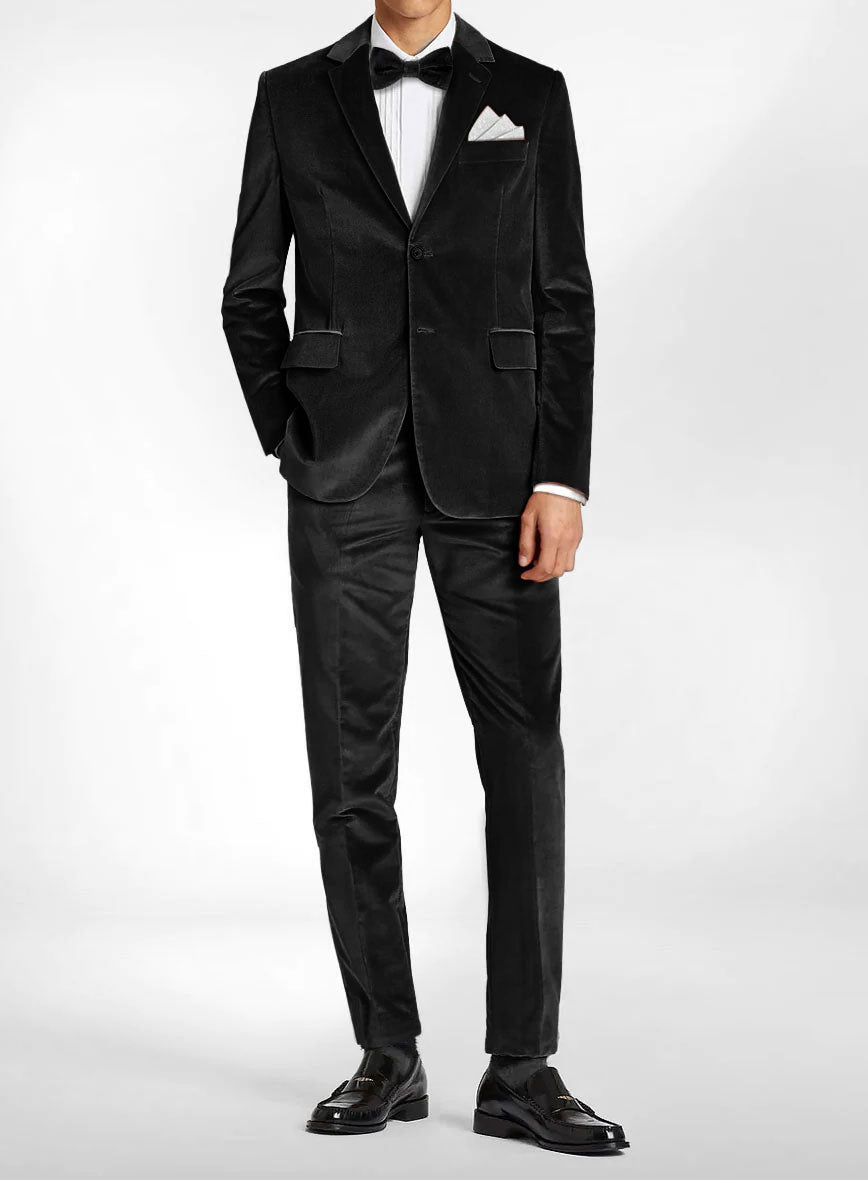 Murano Men's Slim-Fit Velvet Blazer