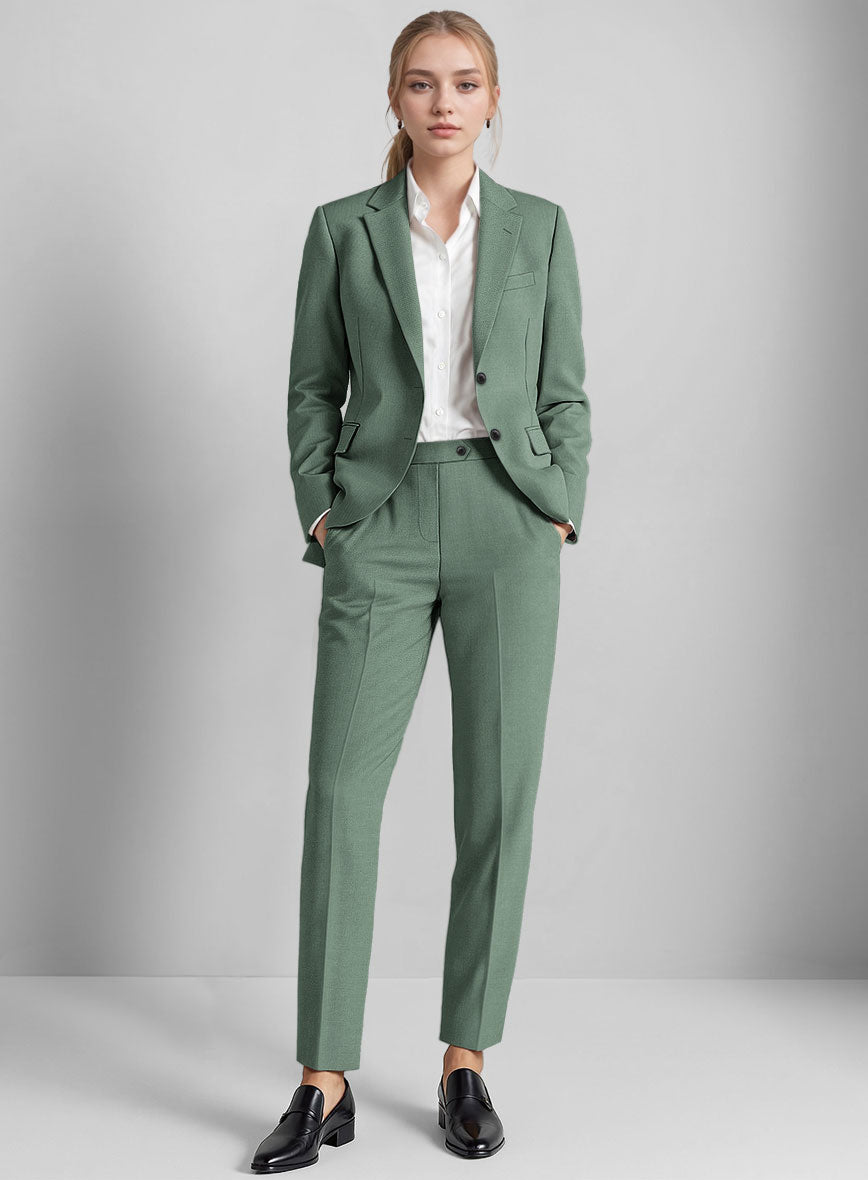 Women's Sage Green Suit – StudioSuits