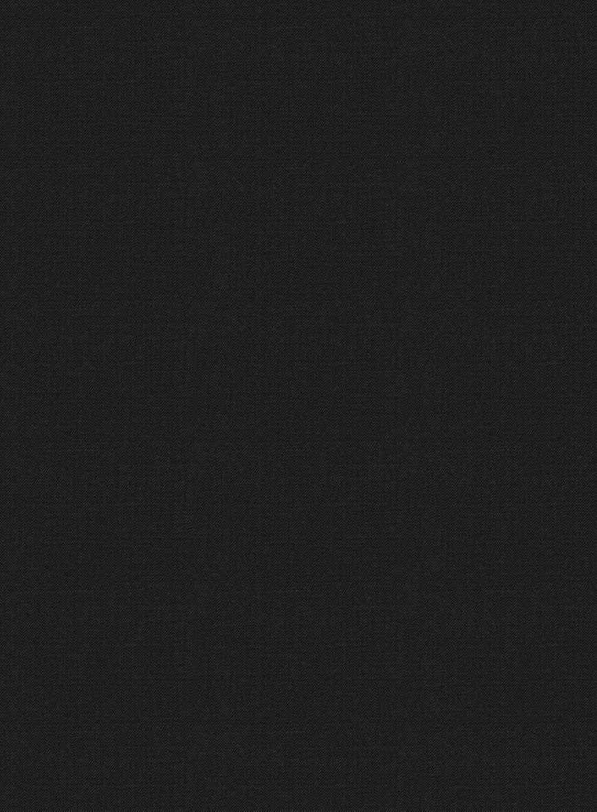 Women's Black Wool Suit - StudioSuits