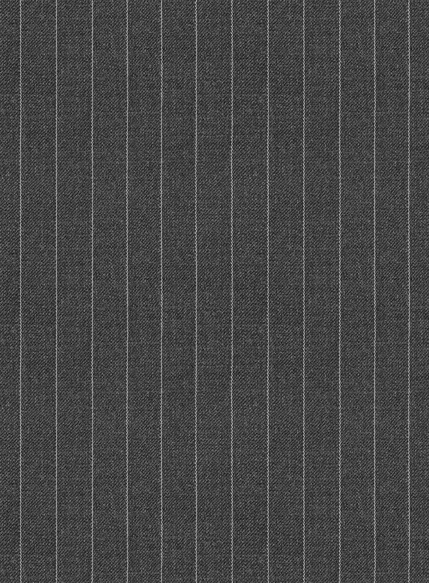 Women's Gray Pinstripe Jacket - StudioSuits