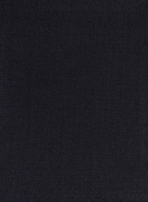 Navy Blue Merino Wool Suit - StudioSuits