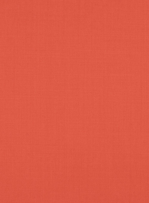 Azure Red Wool Jacket - StudioSuits