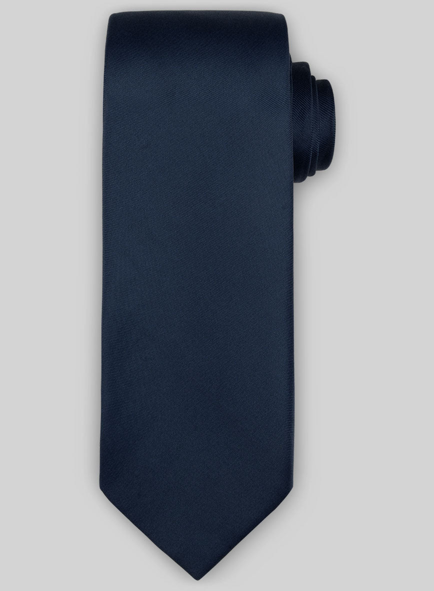 Blue Satin Tie â StudioSuits