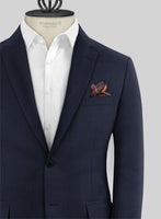 Bristol Blue Herringbone Suit - StudioSuits