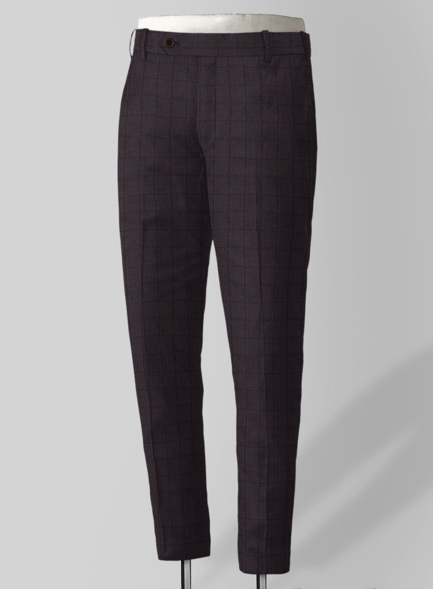 Bristol Glen Wine Salomo Pants - StudioSuits