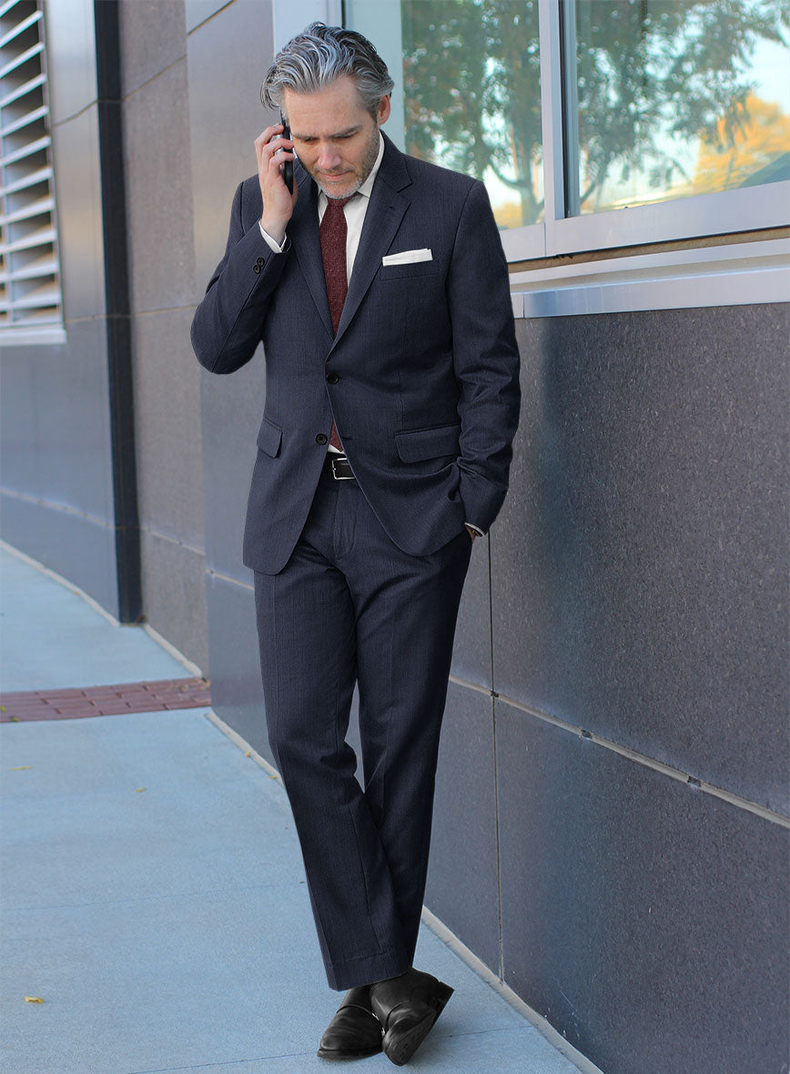 Bristol Munzio Blue Checks Suit - StudioSuits