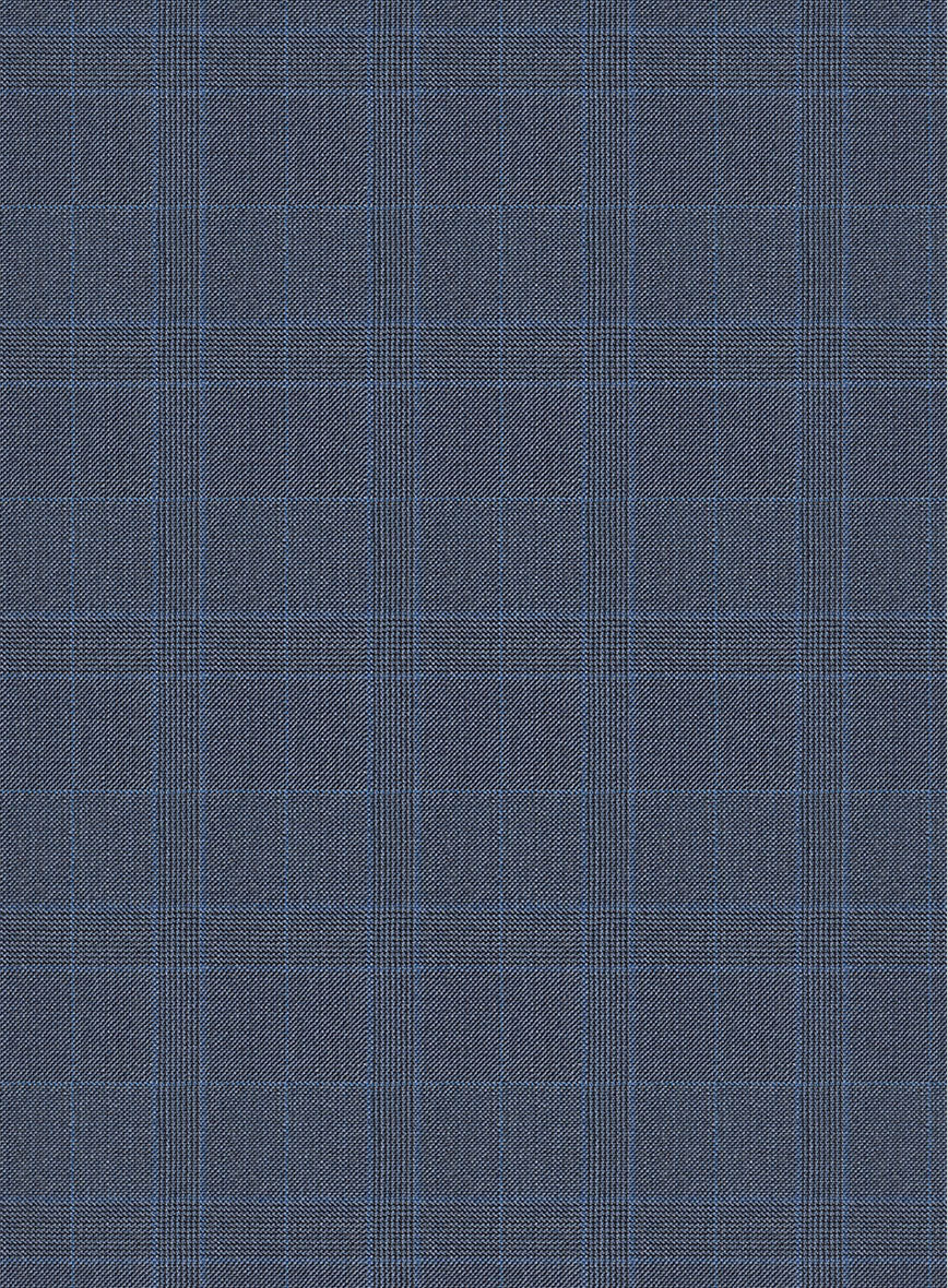 Bristol Rante Blue Checks Pants - StudioSuits