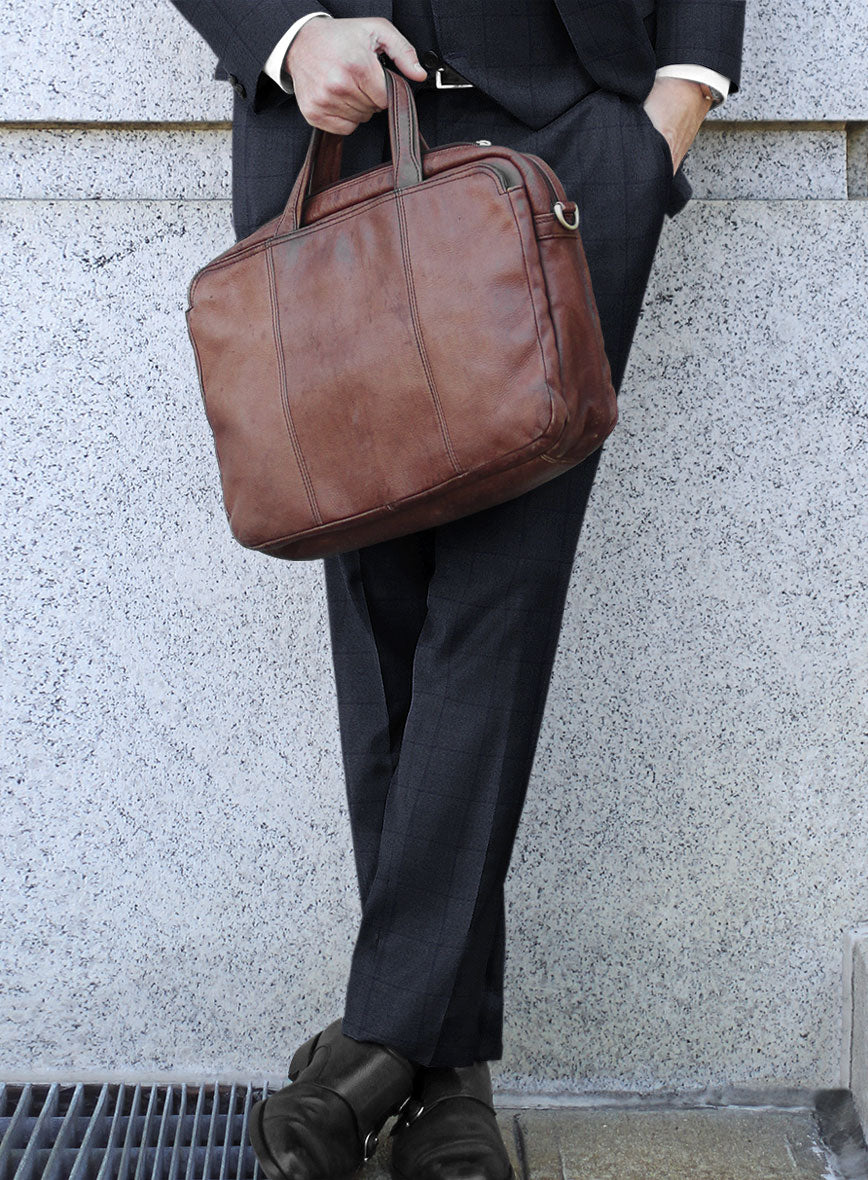 Bristol Renigi Blue Checks Pants - StudioSuits