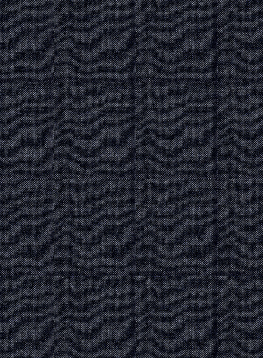 Bristol Renigi Blue Checks Pants - StudioSuits