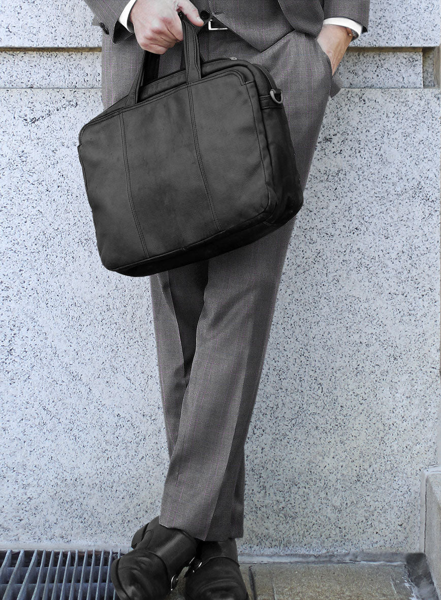 Bristol Sebas Gray Checks Pants - StudioSuits