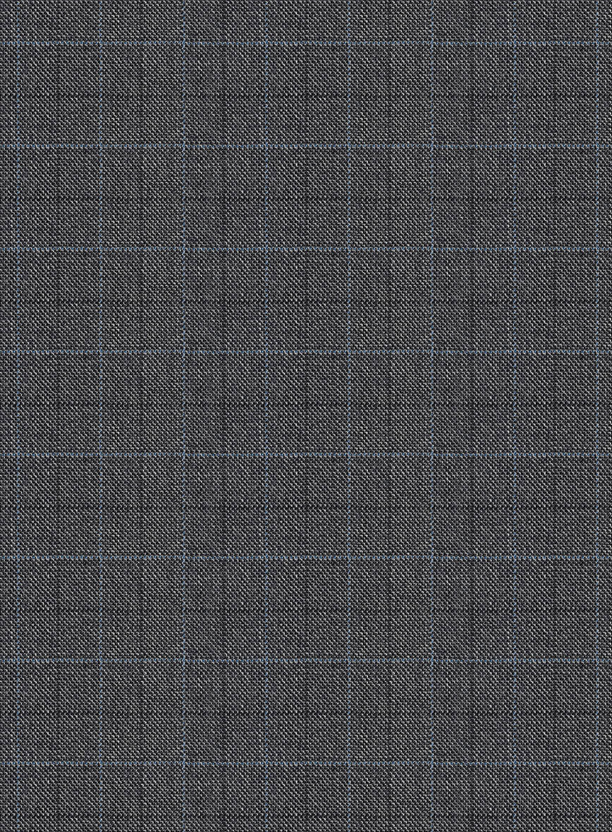 Bristol Sevea Gray Checks Pants - StudioSuits