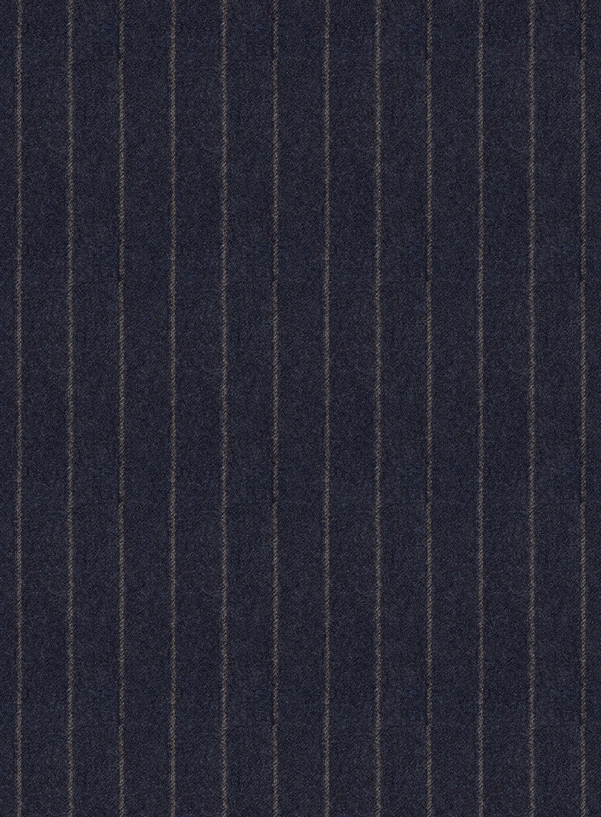 Caccioppoli Paollo Dark Blue Wool Pants - StudioSuits