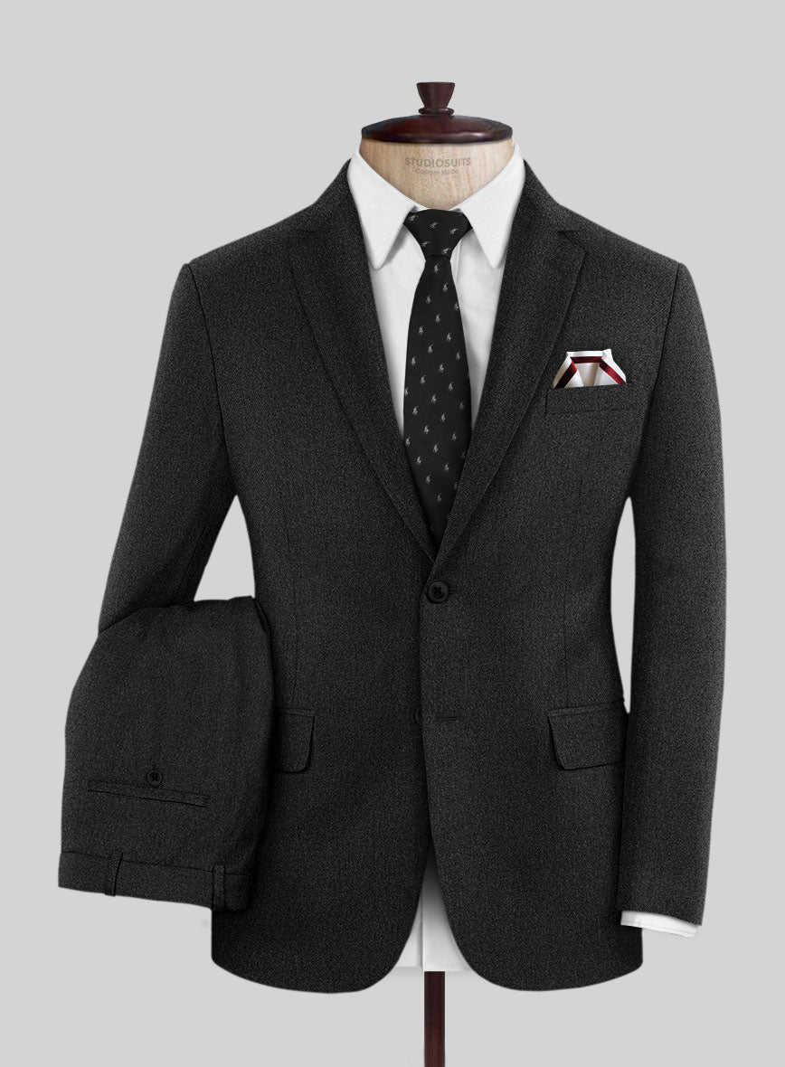 Cosiani Charcoal S. 180's Wool & Silk Suit
