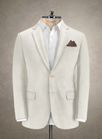 Caccioppoli Canvas Light Beige Cotton Suit - StudioSuits