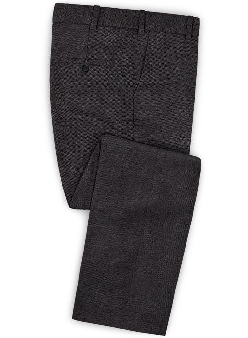 Caccioppoli Dapper Dandy Odreva Slate Blue Wool Pants - StudioSuits