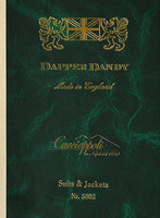 Caccioppoli Dapper Dandy Olierr Blue Wool Jacket - StudioSuits