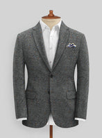 Caccioppoli Donegal Gray Tweed Jacket - StudioSuits