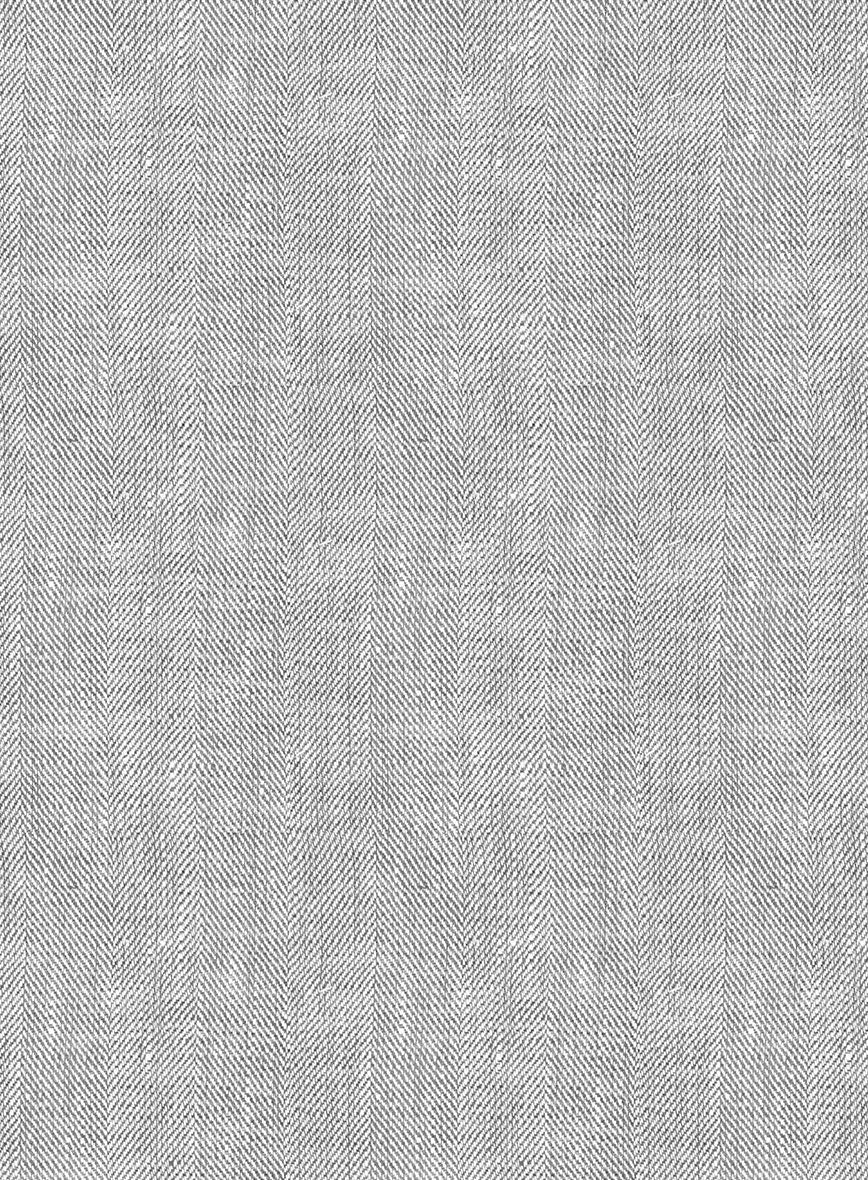 Campari Cloudy Gray Linen Suit - StudioSuits
