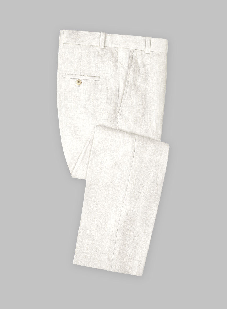 Crema Linen Pants