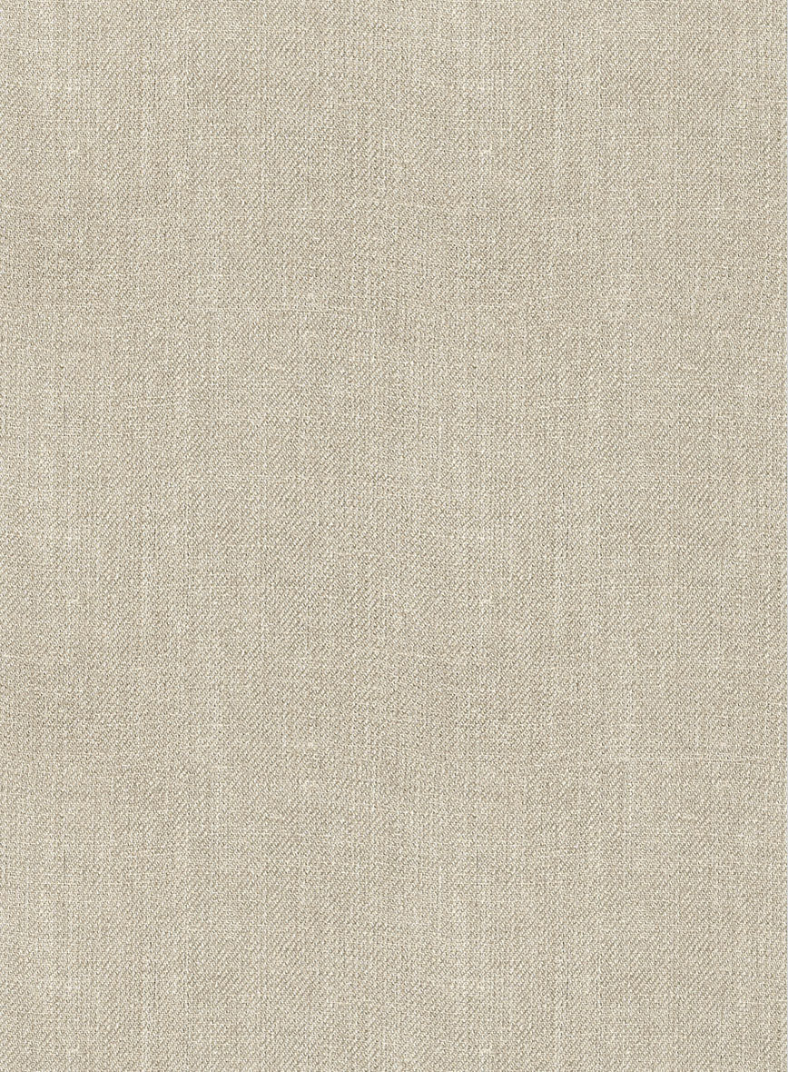 Campari Oatmeal Linen Pants - StudioSuits