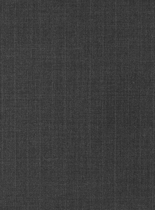 Classic Stripe Gray Pure Wool Suit - StudioSuits