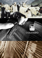 Colombo Navy Blue Cashmere Jacket - StudioSuits