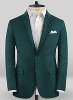 Colombo Teal Green Cashmere Jacket - StudioSuits