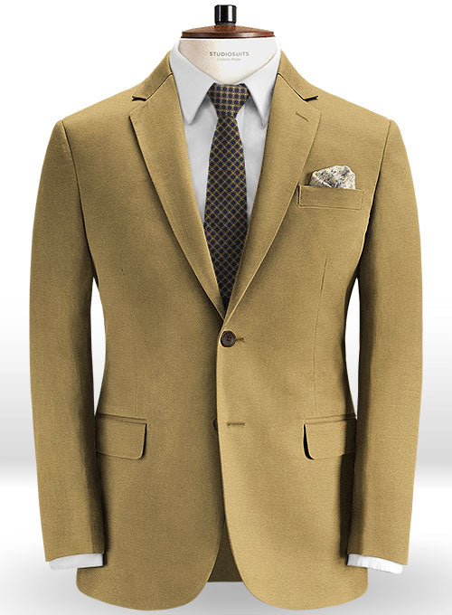Dark Khaki Chino Jacket - StudioSuits