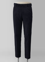 Dark Violet Heavy Tweed Pants - StudioSuits