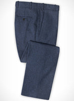 Empire Blue Tweed Pants - StudioSuits