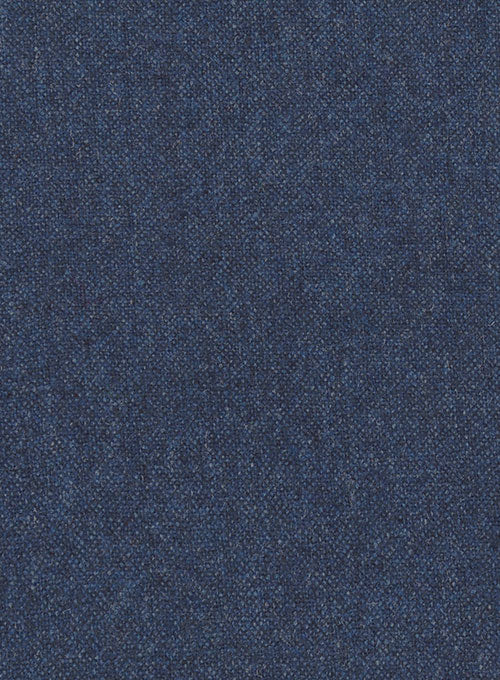 Empire Blue Highland Tweed Trousers - StudioSuits