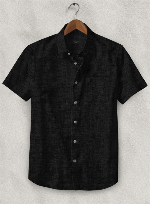 Filafil Poplene Black Shirt