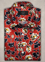 Flower Cupro Shirt - StudioSuits