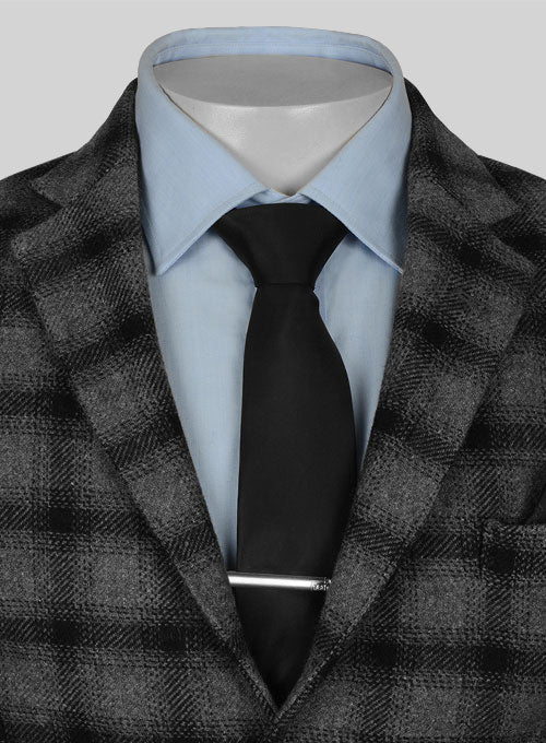 Gray Master Tweed  Jacket - StudioSuits