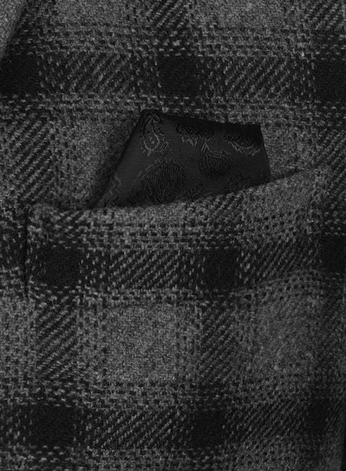 Gray Master Tweed  Jacket - StudioSuits