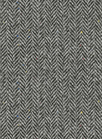 Harris Tweed Gray Chevron Pea Coat - StudioSuits
