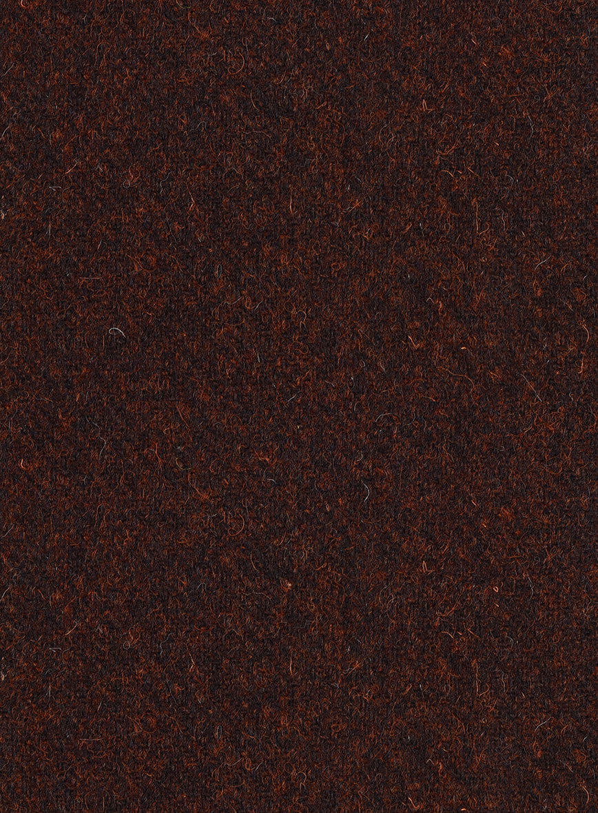 Harris Tweed Melange Wine Pants - StudioSuits