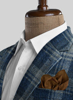 Harris Tweed Blue Tartan Suit - StudioSuits