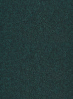 Highlander Melange Green Tweed Pea Coat - StudioSuits