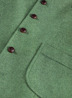 Highlander Heavy Paris Green Tweed Hunting Vest - StudioSuits