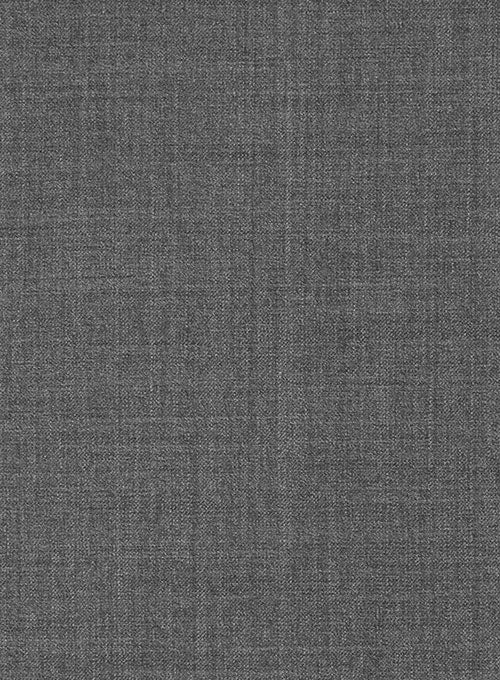 Huddersfield Gray Pure Wool Suit - StudioSuits