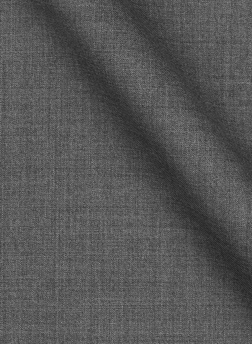 Huddersfield Gray Pure Wool Suit - StudioSuits