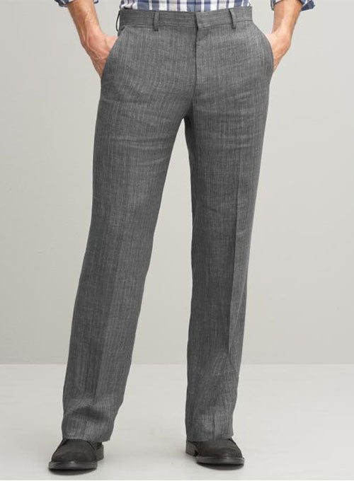 Italian Linen Pants - Pre Set Sizes - Quick Order - StudioSuits