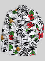 Italian Cotton Hibiscus Shirt - StudioSuits