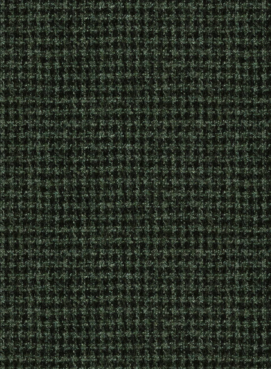 Italian Equiel Green Wool Pants - StudioSuits