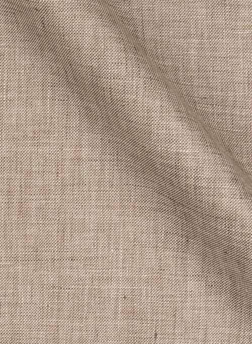 Italian Freddo Brown Linen Suit - StudioSuits